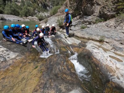 Heyo vakantiekampen Crazy canyoning 3