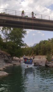 Heyo vakantiekampen Crazy canyoning 7