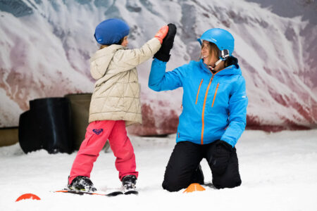 Kamp Indoor snowboard in Aspen in Heyo