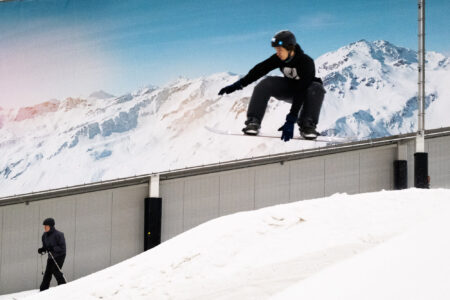 Kamp Indoor snowboard in Aspen in Heyo