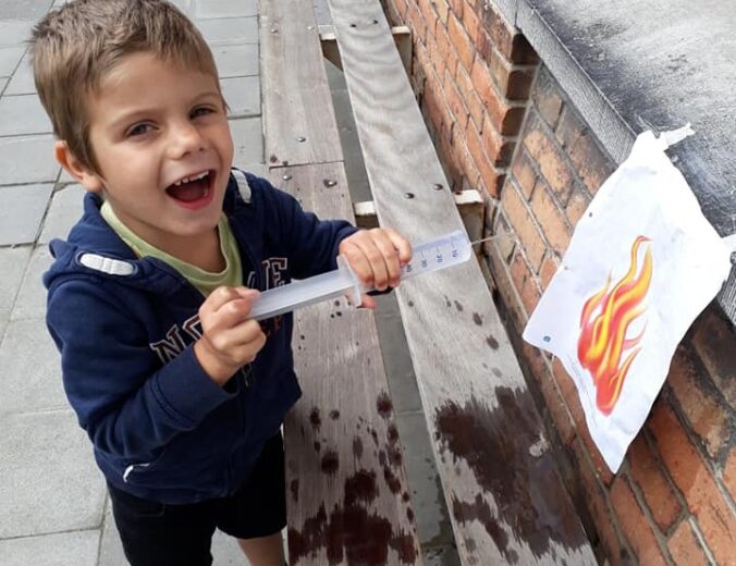 Heyo vakantiekampen Bij de brandweer