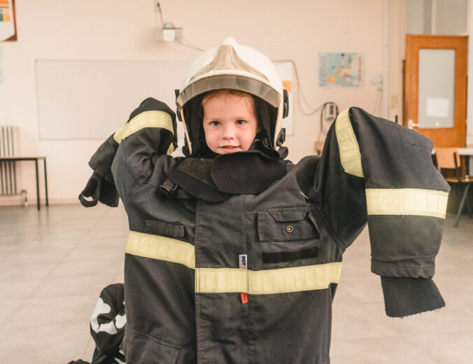 Heyo vakantiekampen Bij de brandweer