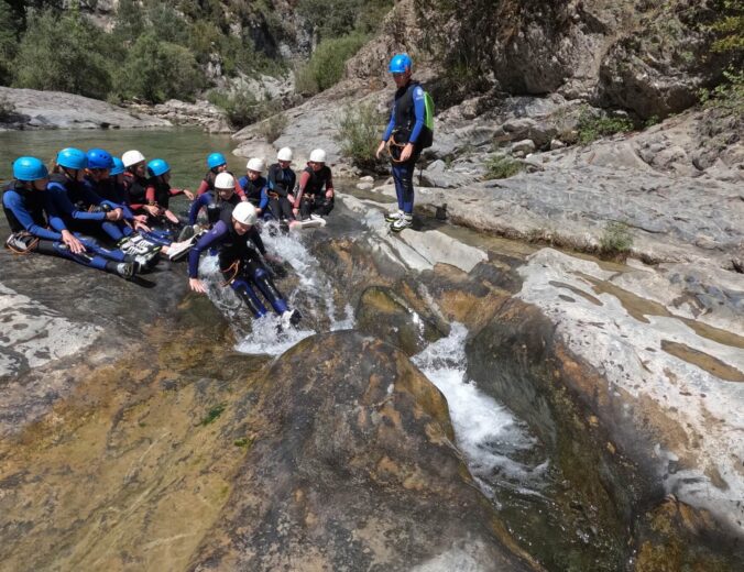Heyo vakantiekampen Crazy canyoning 3