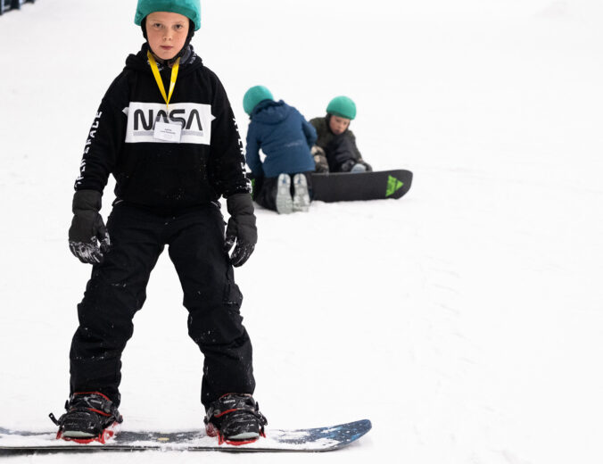 Heyo vakantiekampen Indoor snowboard in Snowvalley 1