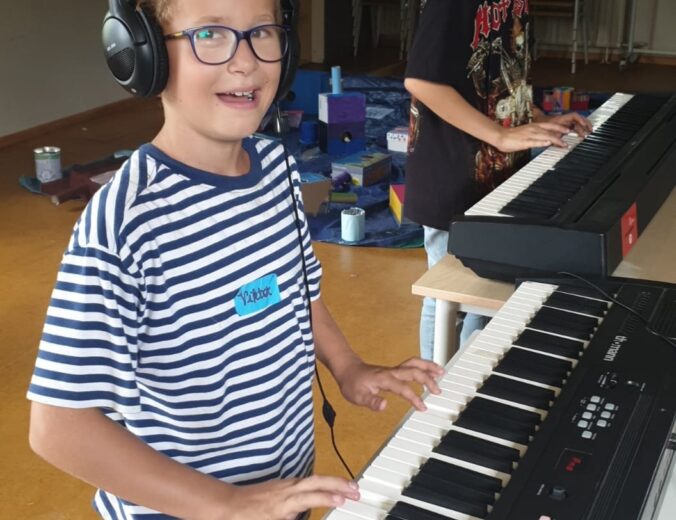 Heyo vakantiekampen Kids bandcamp 1