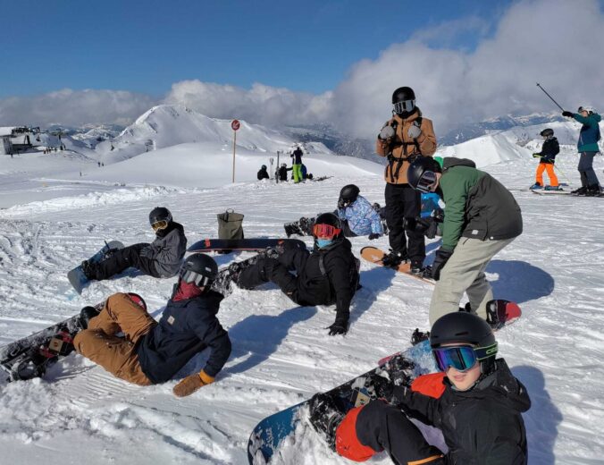 Heyo vakantiekampen Snowboardfun in Amadé Radstadt Bachlehen