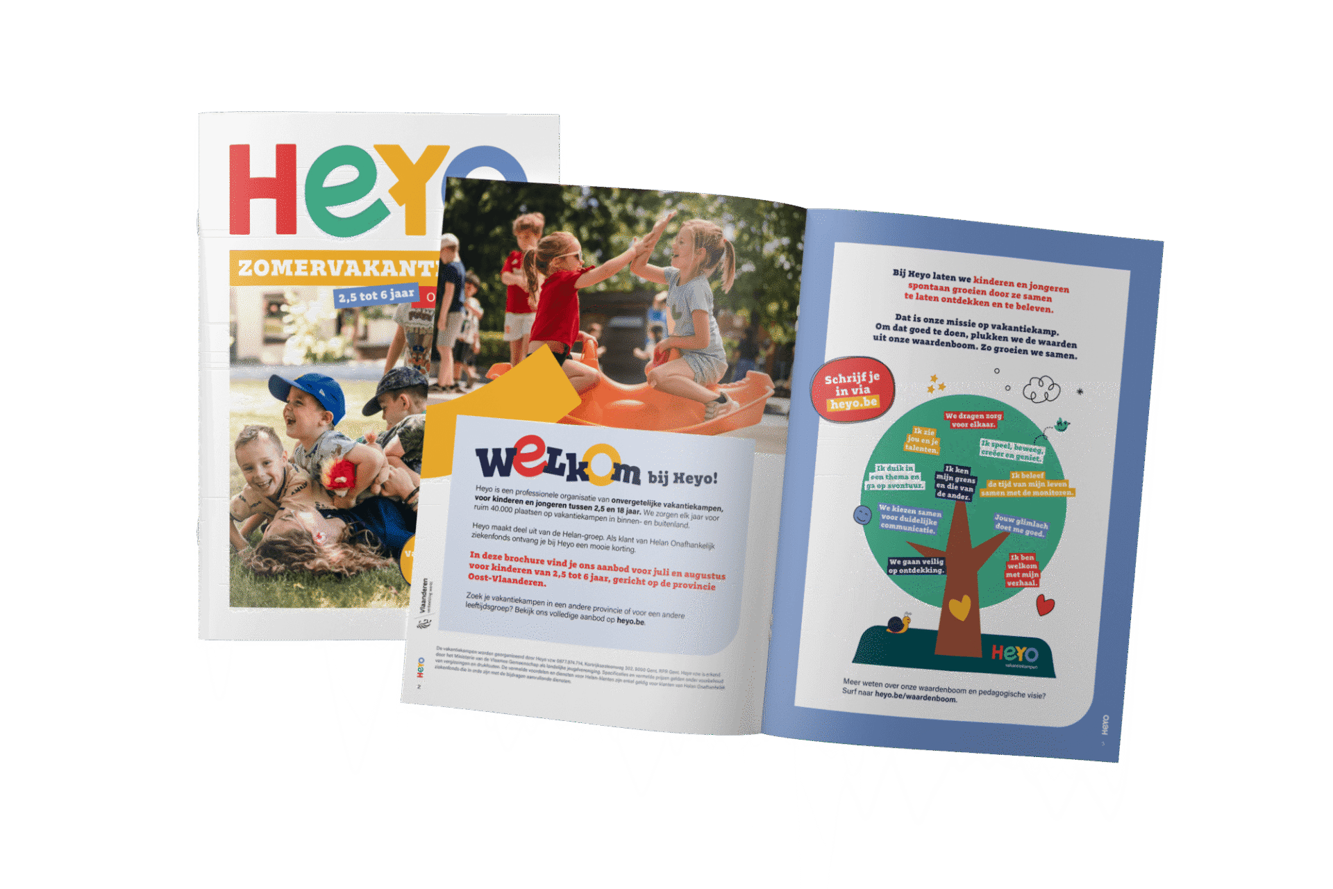 Heyo brochures kleuter Zomer 2025