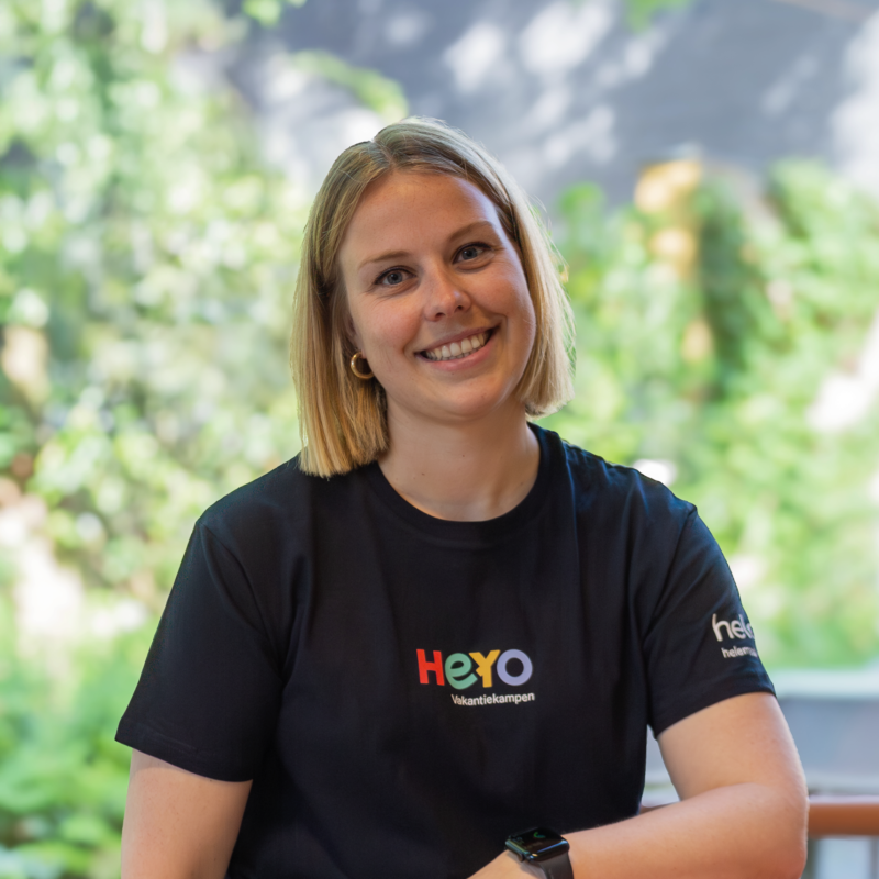 Heyo medewerker Eline Van de Walle
