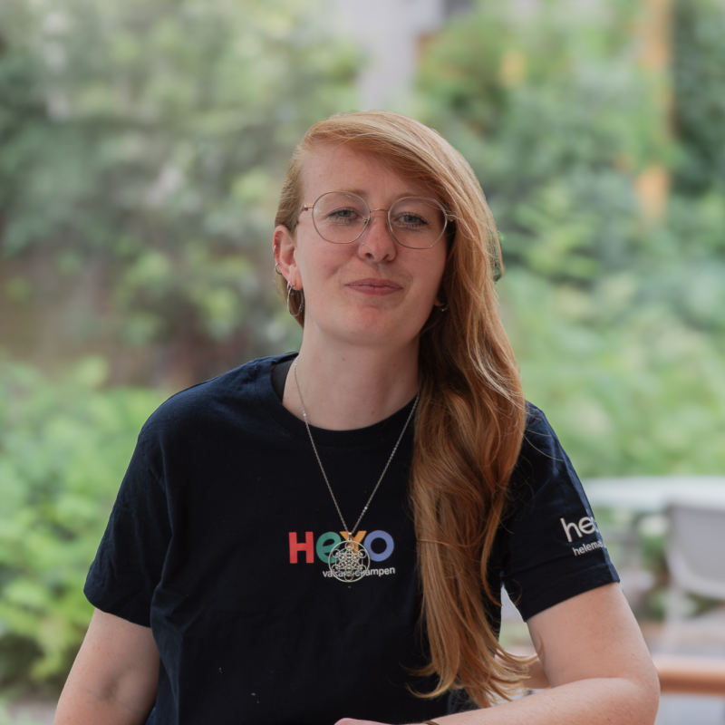 Heyo medewerker Lotte Wietendaele